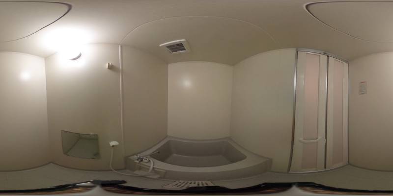 パノラマ画像バスルーム