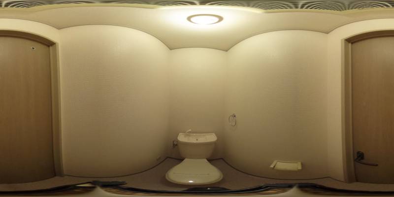 パノラマ画像トイレ