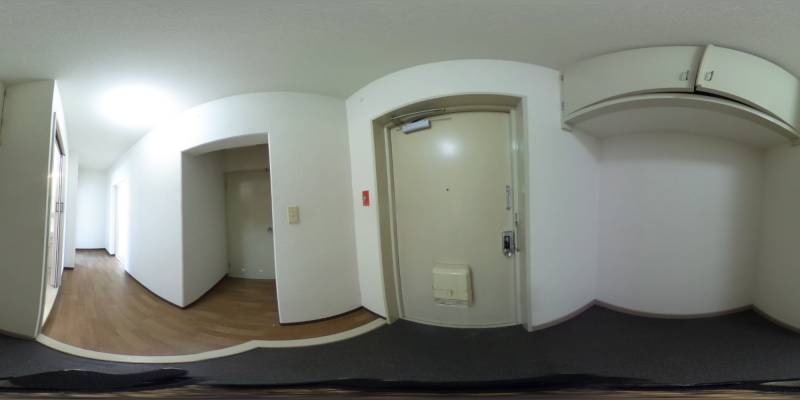 パノラマ画像玄関