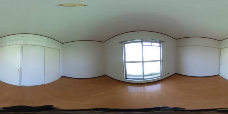 パノラマ画像洋室