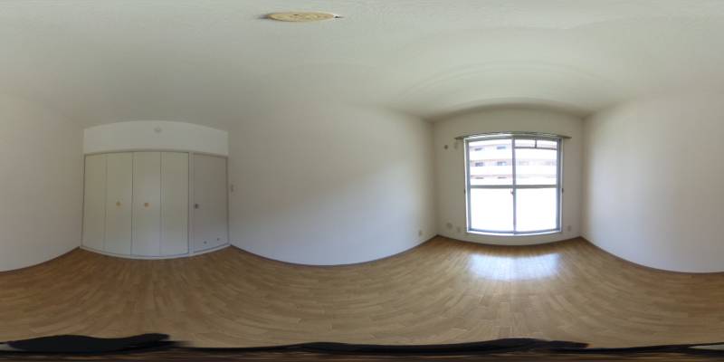 パノラマ画像洋室