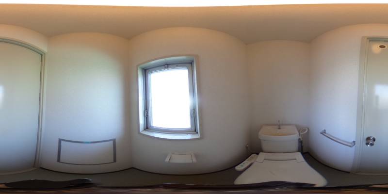 パノラマ画像トイレ