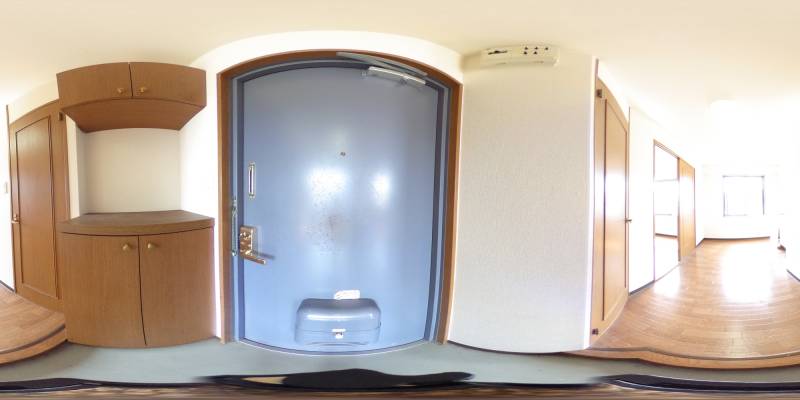 パノラマ画像玄関