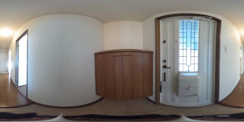 パノラマ画像玄関