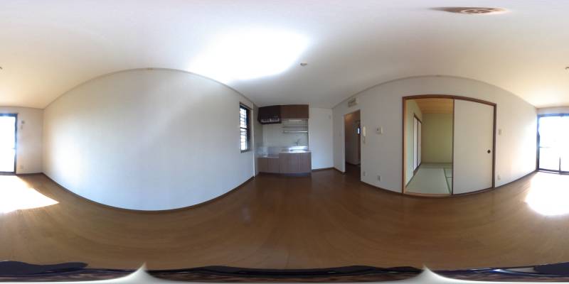 パノラマ画像リビング