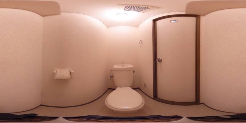 パノラマ画像トイレ