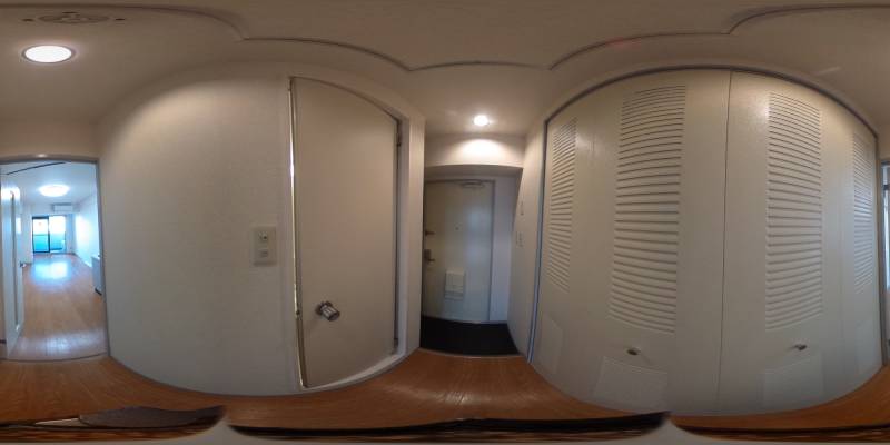 パノラマ画像玄関