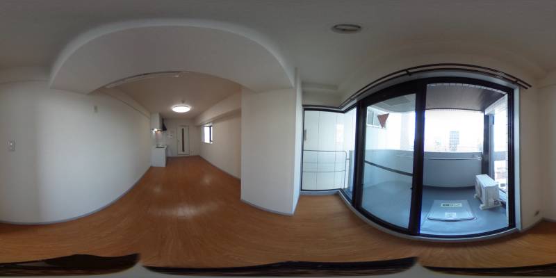 パノラマ画像洋室