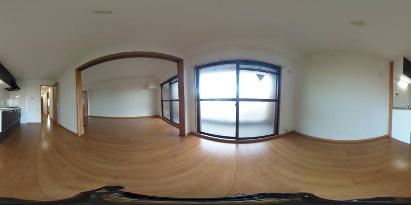 パノラマ画像リビング