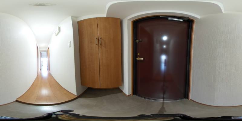 パノラマ画像玄関