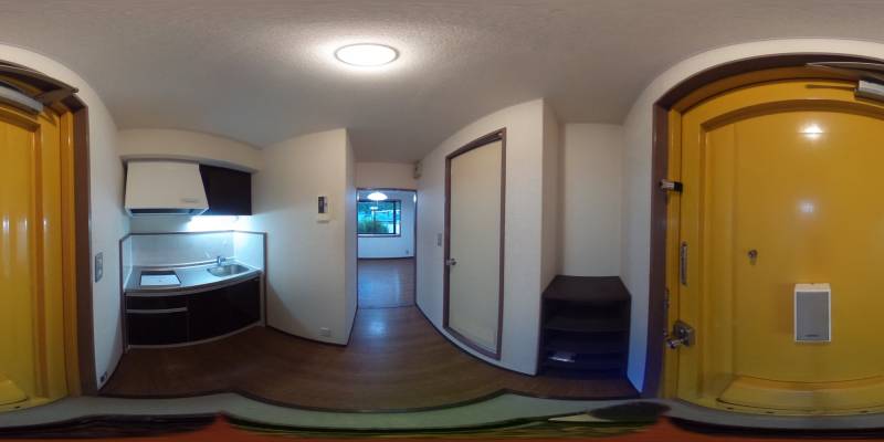 パノラマ画像玄関