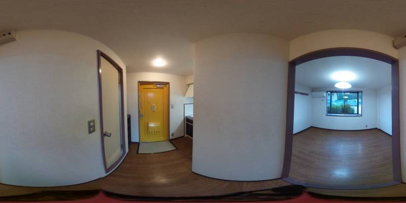 パノラマ画像洋室