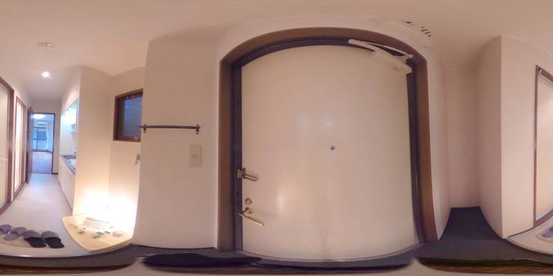 パノラマ画像玄関