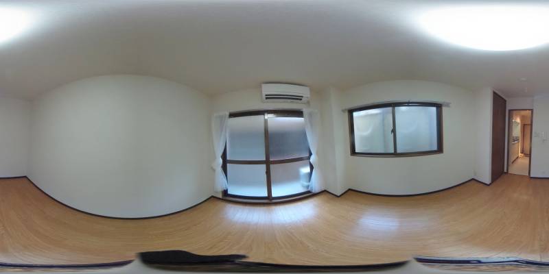 パノラマ画像洋室