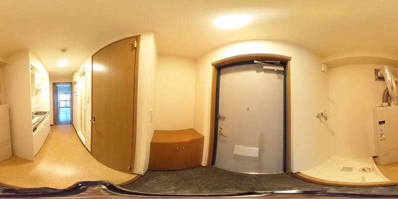 パノラマ画像玄関