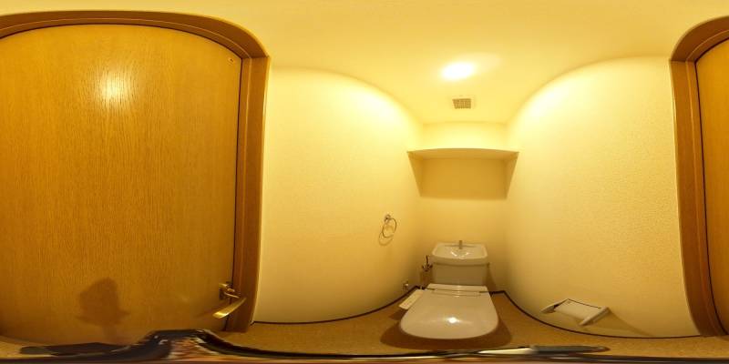 パノラマ画像トイレ