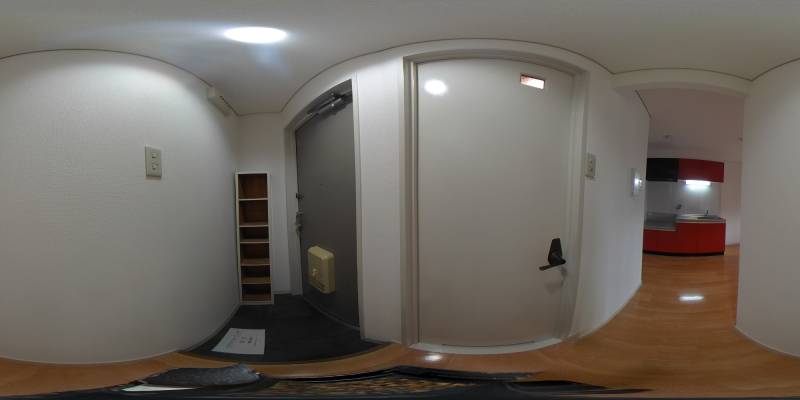 パノラマ画像玄関