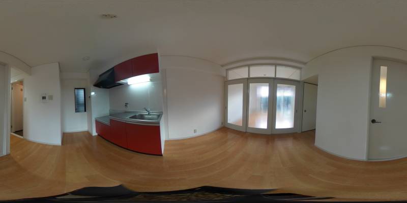 パノラマ画像リビング