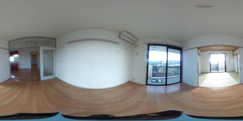 パノラマ画像洋室