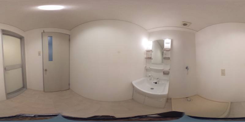 パノラマ画像洗面所