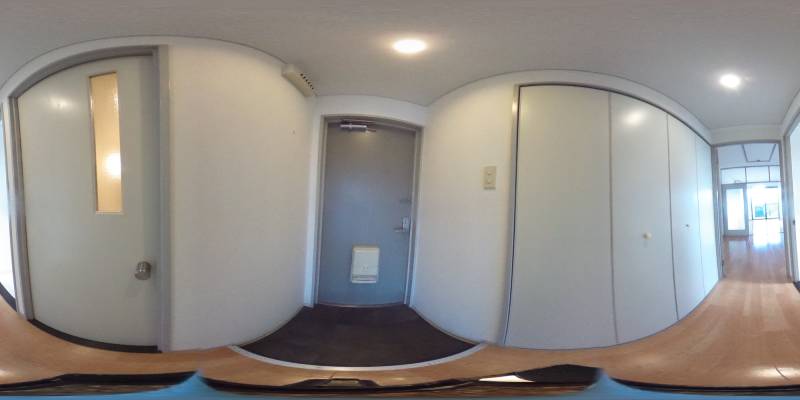 パノラマ画像玄関