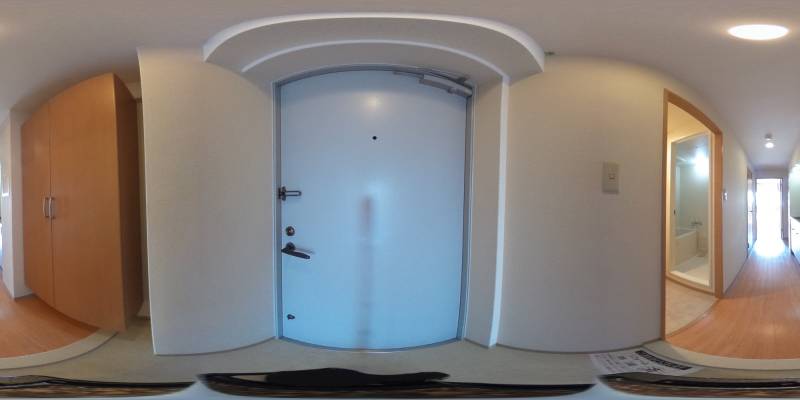 パノラマ画像玄関