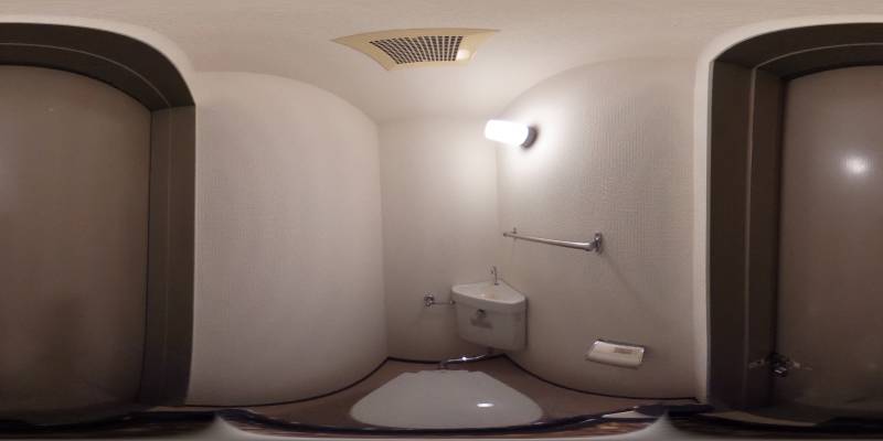 パノラマ画像トイレ