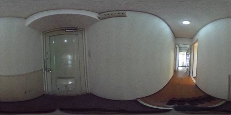 パノラマ画像玄関