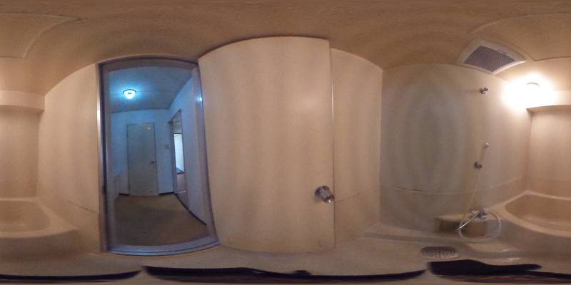 パノラマ画像バスルーム