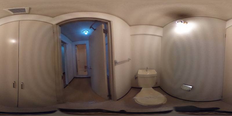 パノラマ画像トイレ