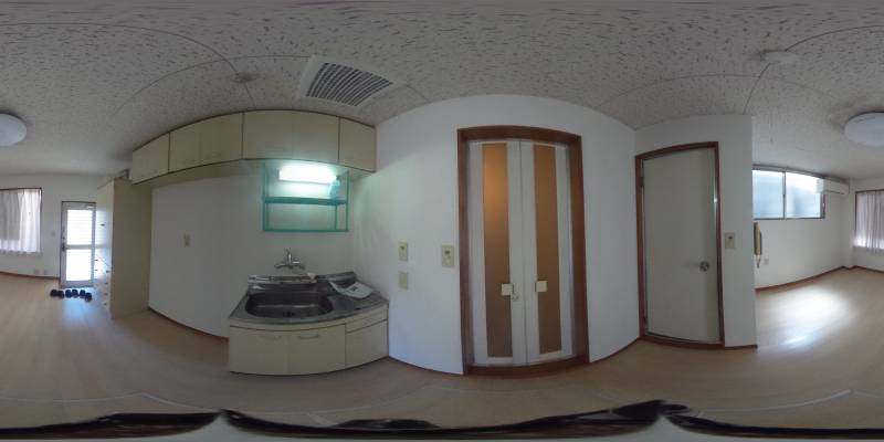 パノラマ画像キッチン