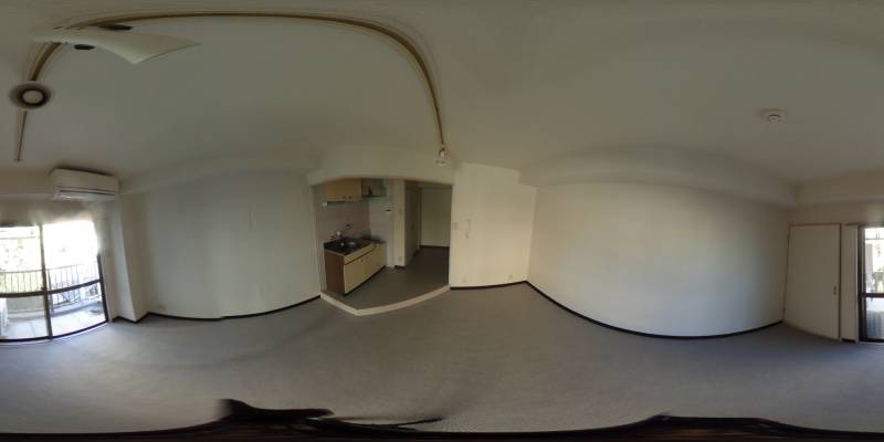 パノラマ画像洋室