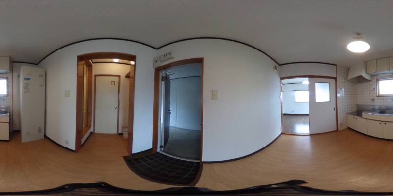 パノラマ画像玄関