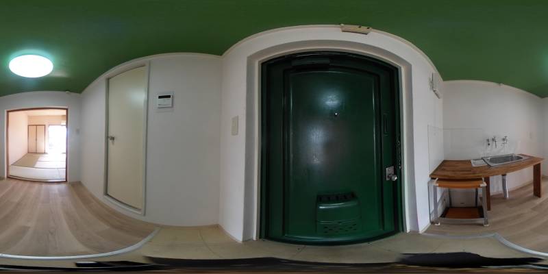 パノラマ画像玄関