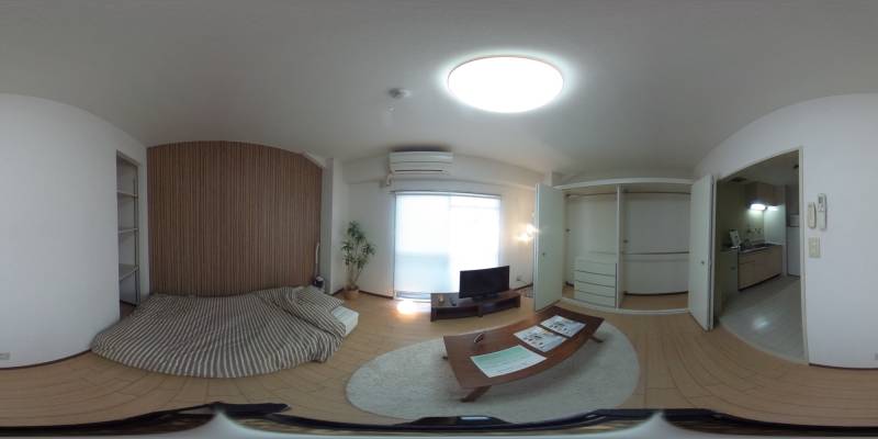 パノラマ画像洋室