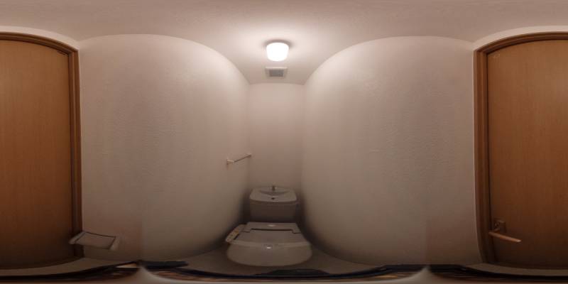 パノラマ画像トイレ