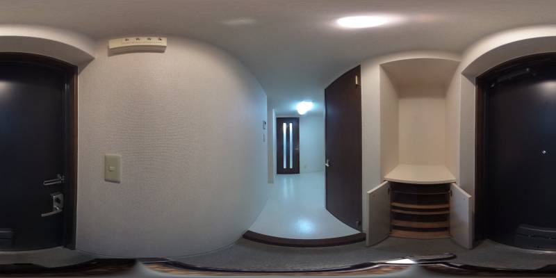 パノラマ画像玄関