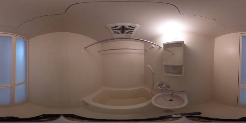 パノラマ画像バスルーム