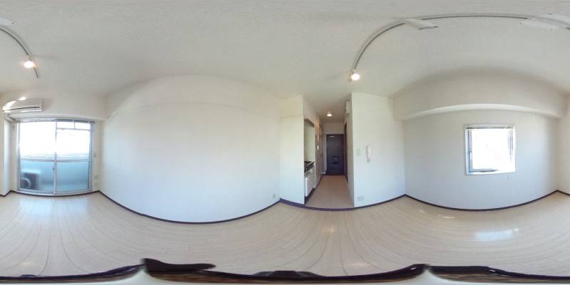 パノラマ画像洋室