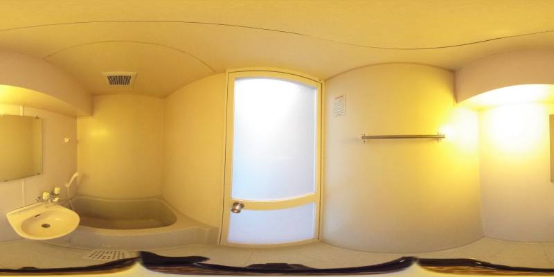 パノラマ画像バスルーム