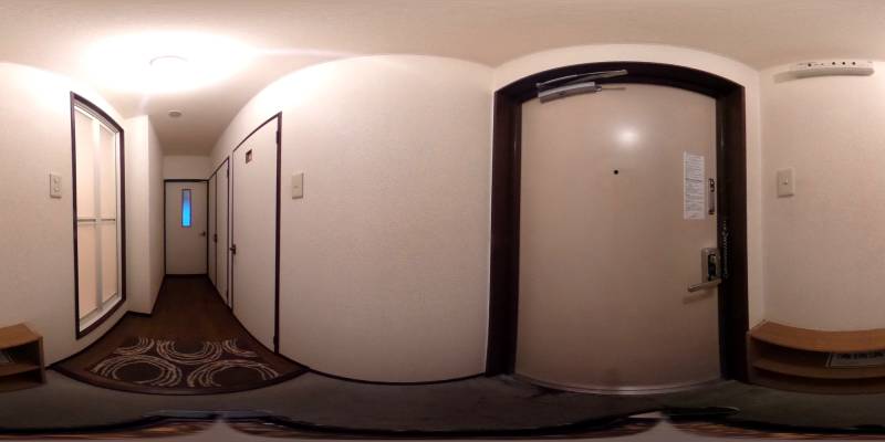 パノラマ画像玄関