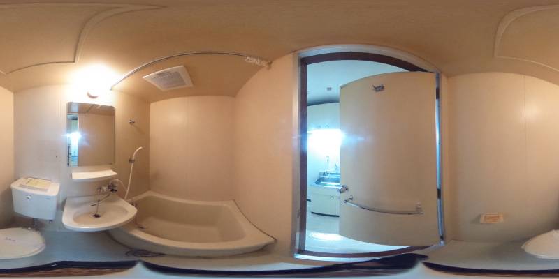 パノラマ画像バスルーム