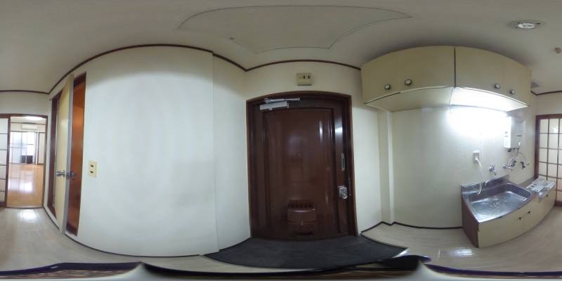 パノラマ画像玄関