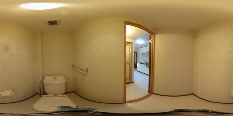 パノラマ画像トイレ