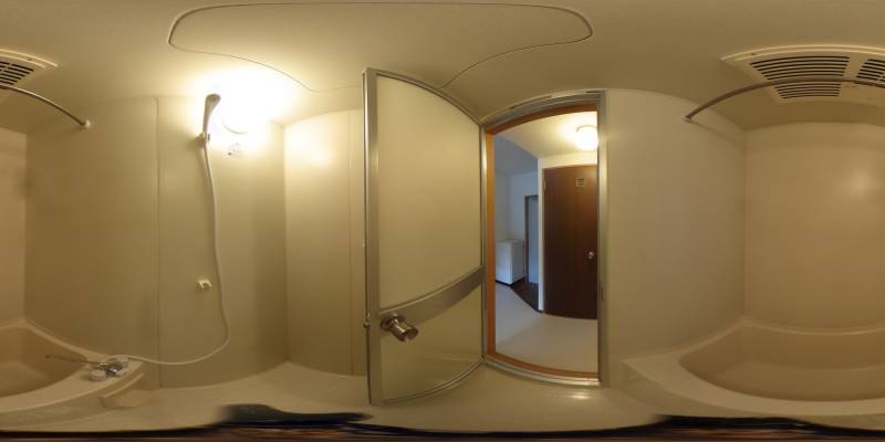 パノラマ画像バスルーム