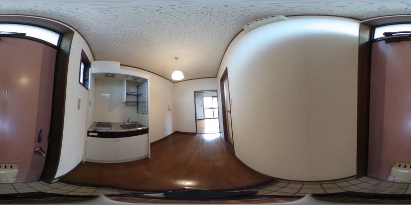 パノラマ画像玄関