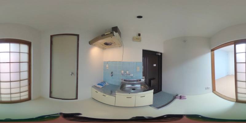 パノラマ画像キッチン