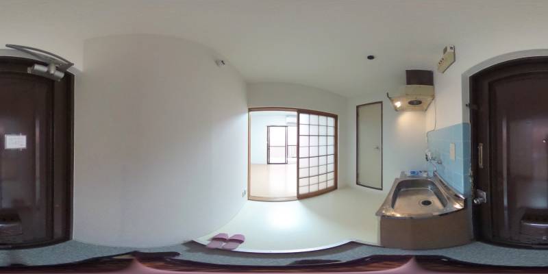 パノラマ画像玄関