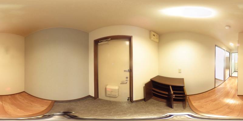 パノラマ画像玄関