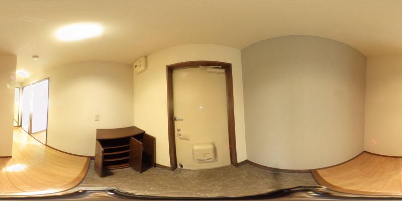 パノラマ画像玄関